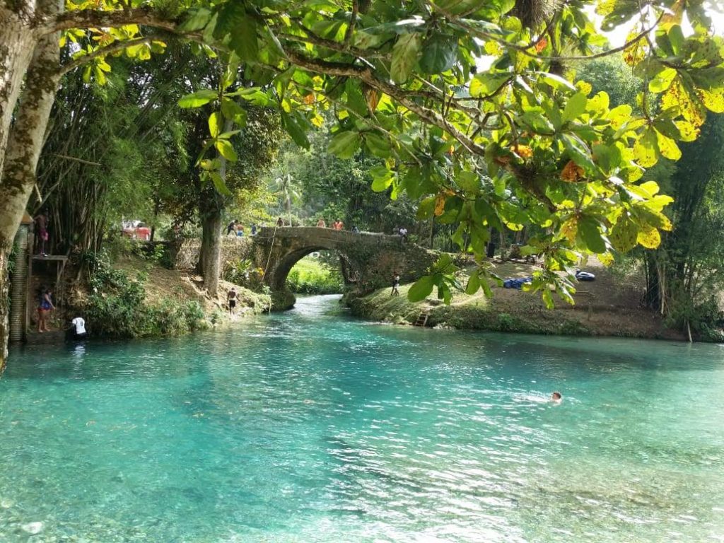 Old Spanish Bridge river